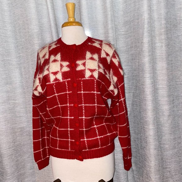 Studio Michelle Stuart Red Sweater Size Small - Picture 1 of 5